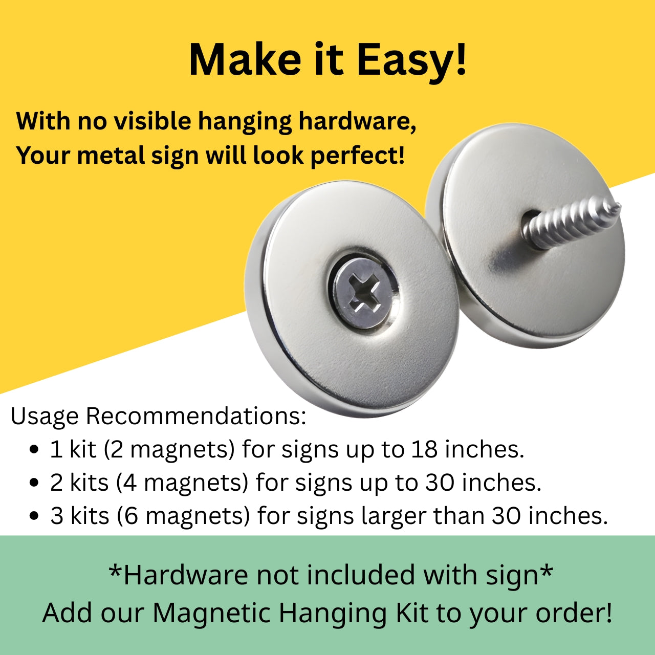 Magnetic Hanging Kit Add On